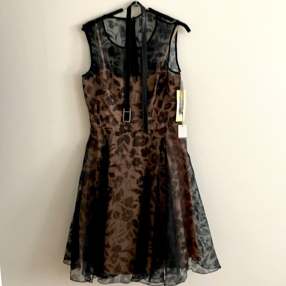 MIKAEL AGHAL Midi Dress, size 6 - Picture 1 of 4